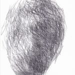 Furie 02, 2018, graphite et stylo sur papier
